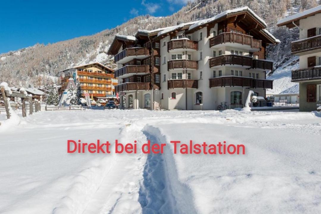 Haus Evita Saas-Grund Buitenkant foto